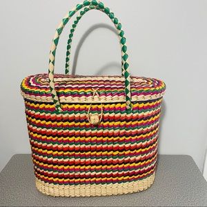 Beautiful Artisanal Large Straw Tote